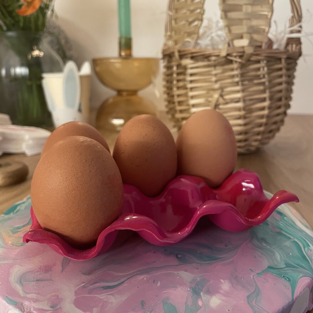 Clay Egg Holder